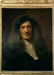 Porträt von Louis XIVs Arzt, Raymond Finot (1636-1709), von Jean Baptiste Jourenet um 1700-1704. Louvre Museum, Paris.